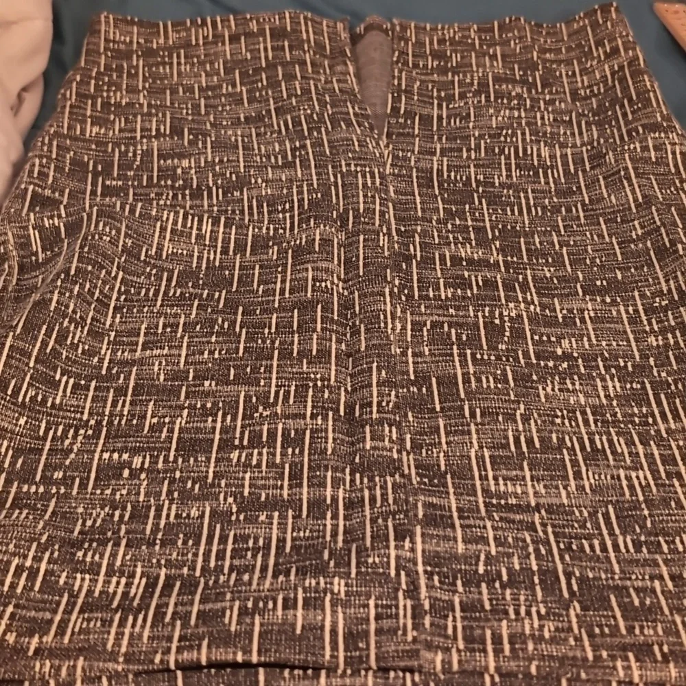 M&S Collection A Line Stripes Gray Pencil skirt Size 10